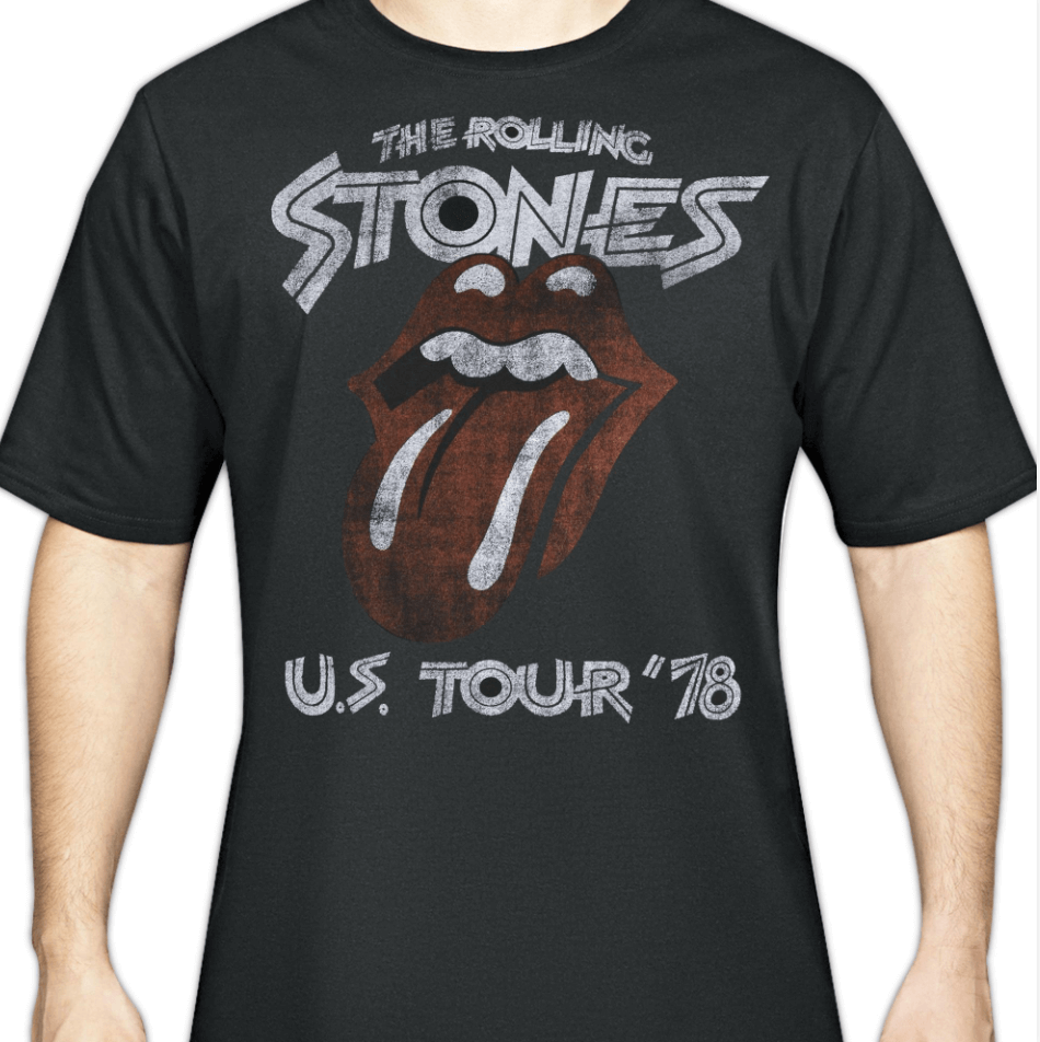 Rolling Stones US Tour '78 T-Shirt - Www.Shopthatapp.ca