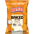 Baked Ruffles 50% Less Fat Cheddar & Sour Cream Potato Chips, 177g - Shopthatapp.ca