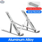 YYLM Aluminum Laptop Stand — Portable Foldable Cooling Riser for MacBook & Notebooks - Shopthatapp.ca