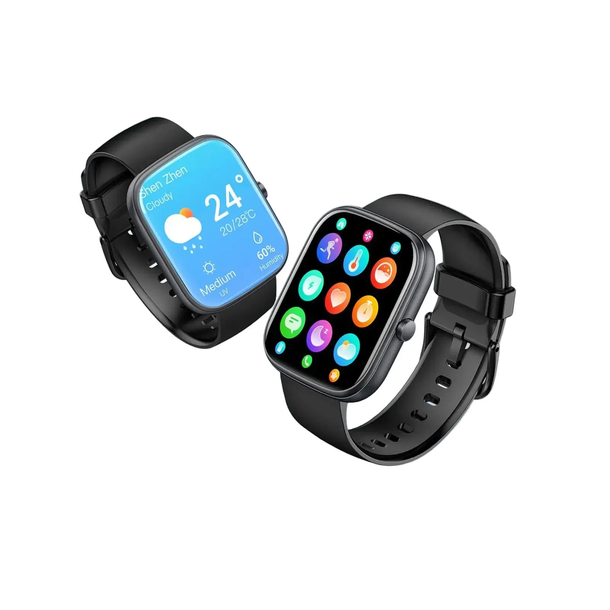 Astridia Bazaar 1.91-inch fitness smartwatch with Bluetooth call, IP68 water resistance, and 110+ sports modes, displayed on wrist.