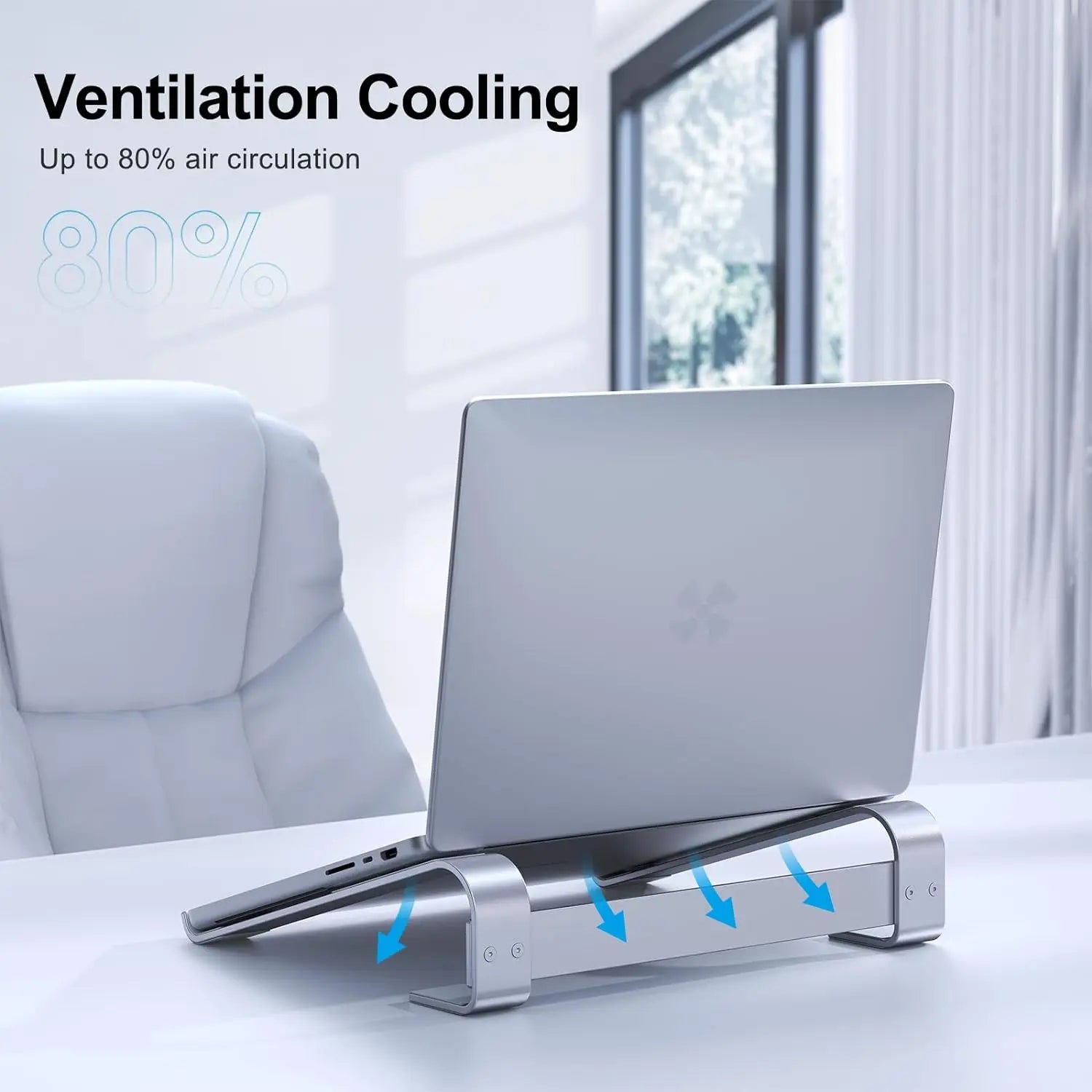 Laptop Stand for Desk MacBook Air Mac Book Pro M3 M2 M1 Dell XPS HP Xiaomi Lenovo 13 14 15.6 16 17 Inch Notebook Computer Riser