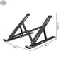 8 Gear Foldable  Laptop plastic Stand Holder Portable Notebook Support Base Adjustable Riser Cooling Bracket  Cooler Accessories - Shopthatapp.ca