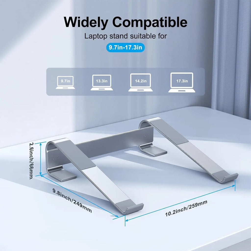 Laptop Stand for Desk MacBook Air Mac Book Pro M3 M2 M1 Dell XPS HP Xiaomi Lenovo 13 14 15.6 16 17 Inch Notebook Computer Riser