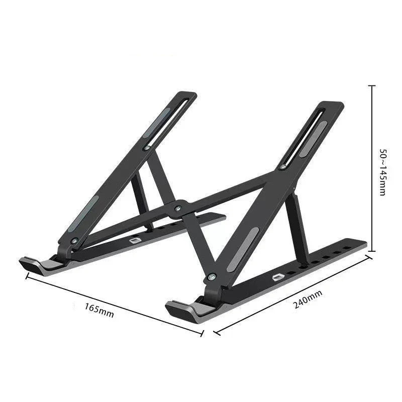 8 Gear Foldable  Laptop plastic Stand Holder Portable Notebook Support Base Adjustable Riser Cooling Bracket  Cooler Accessories