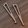 Portable Foldable Wooden Laptop Stand - Ergonomic 12° Adjustable Angle,  Compact Bamboo Desktop Riser for Tablets and Notebooks