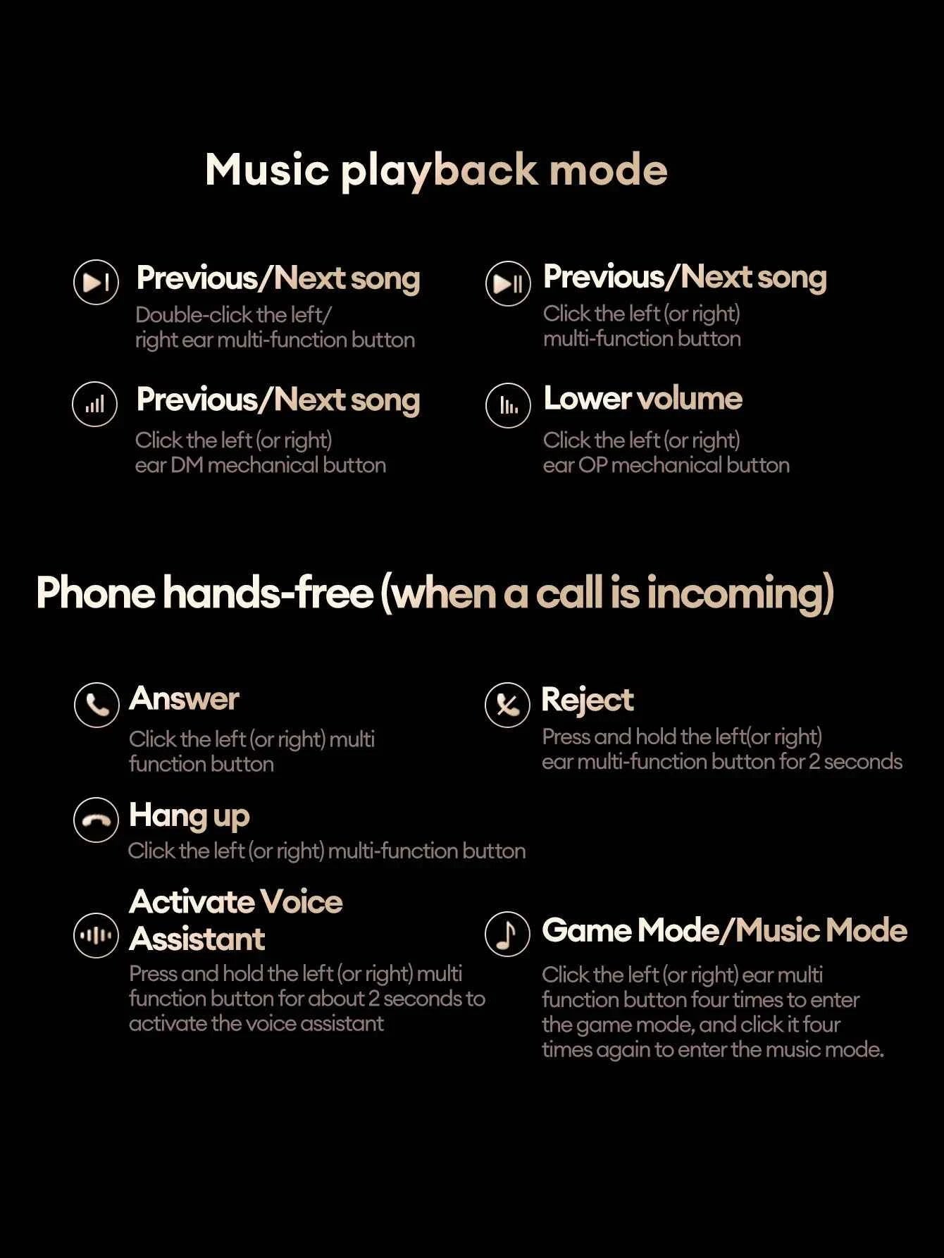 Lenovo EA305 OWS Wireless Bluetooth V5.4 Earphones Long Endurance Headphones Waterproof Sport Earphones LP75 Gaming Earbuds