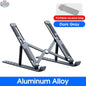 YYLM Aluminum Laptop Stand — Portable Foldable Cooling Riser for MacBook & Notebooks - Shopthatapp.ca