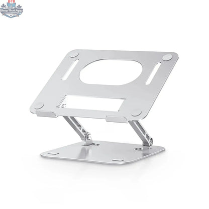 ST01 Portable 11–16-inch Adjustable Laptop Stand Computer Stand Sturdy Aluminum for Desk Foldable Laptop Holder Notebook Tablet - Shopthatapp.ca