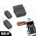 Car Start Stop Keyless Entry System Remote Start Kit Smartphone Control Universal One-button Start Push Systems