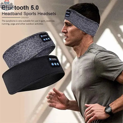 777tech Bluetooth sleep eye mask headphones with soft elastic headband and built-in music earphones for comfortable sleep and relaxation