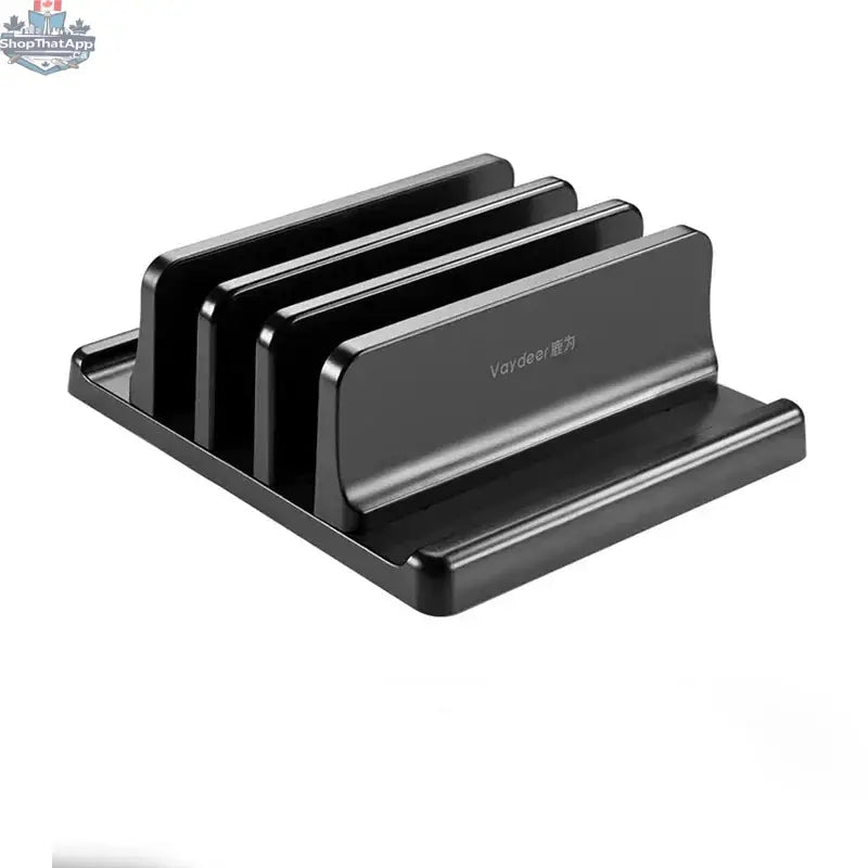 Vertical Laptop Stand Plastic Portable Macbook/Tablet/Phone Holder Adjustable Desktop Notebook Dock Space Save Accessory-Vaydeer - Shopthatapp.ca