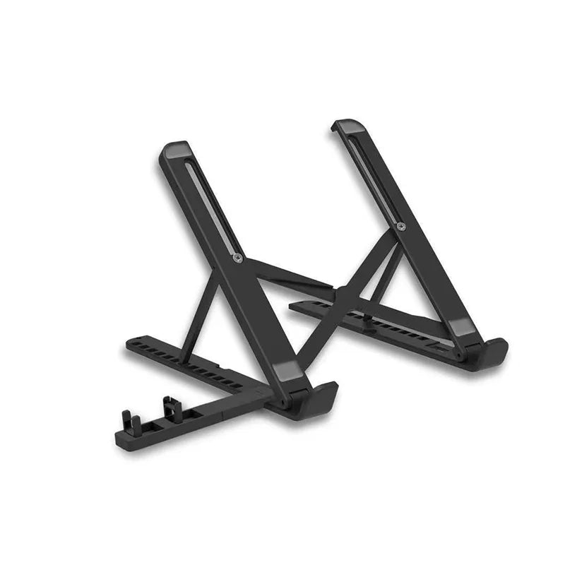 8 Gear Foldable  Laptop plastic Stand Holder Portable Notebook Support Base Adjustable Riser Cooling Bracket  Cooler Accessories