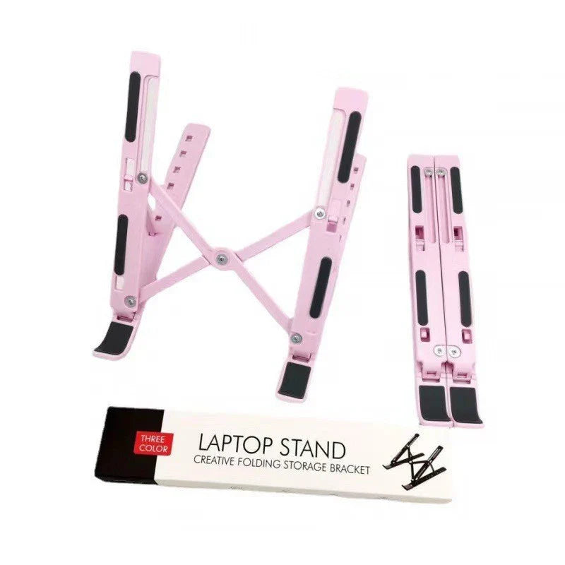 8 Gear Foldable  Laptop plastic Stand Holder Portable Notebook Support Base Adjustable Riser Cooling Bracket  Cooler Accessories