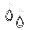 Tear Drop Crystal Bead Earrings for Elegant Style - Shopthatapp.ca