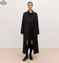 Fragrant Moment Trench Coat for Women - Stylish Mid-Length Overcoat for Petite Figures in High-End British Design - Shopthatapp.ca