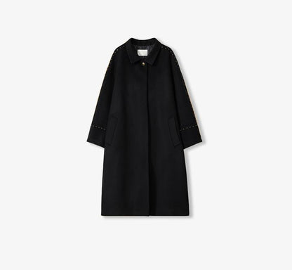 Dream of Champs Elysees Wool Coat - Essential Riveted Lapel for Women in Autumn and Winter - Shopthatapp.ca