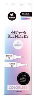 SL Alcohol Markers Colorless Blenders Essentials 45x151x13mm 3 Pieces