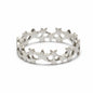 Silver multi-star ring by Suzie Blue Canada featuring multiple star-shaped accents on a sleek band.