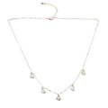 Five Heart Necklace Silver Plate - Elegant Jewelry for Every Occasion - Shopthatapp.ca