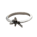 Dragonfly Ring Silver Plate - Elegant and Unique Design - Shopthatapp.ca