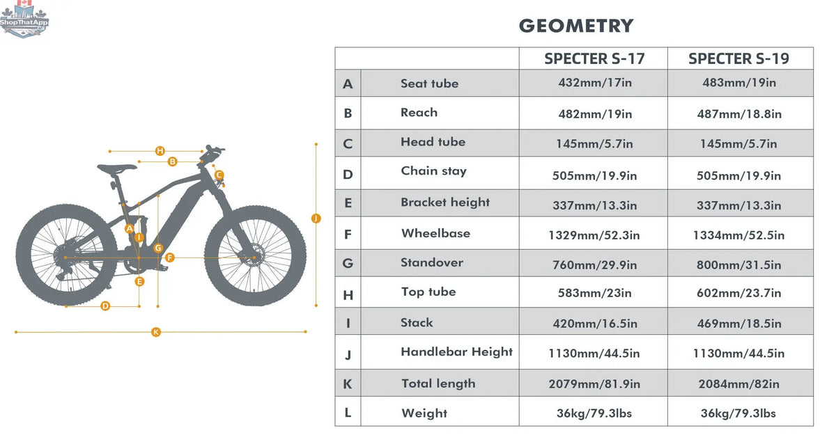E-Vélo EUNORAU QUEBEC SPECTER-S 3.0 Hunter X9 electric bicycle with sleek frame and advanced components for tactical riding.