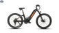 Black E-Vélo EUNORAU SPECTER-ST 2.0 electric bicycle with sleek frame and advanced features, suitable for city commuting.