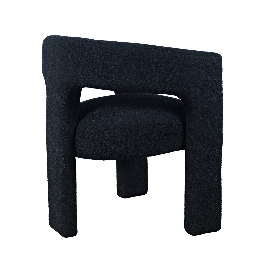 Sven Upholstered Dining Chair in Bouclé Fabric - Www.Shopthatapp.ca