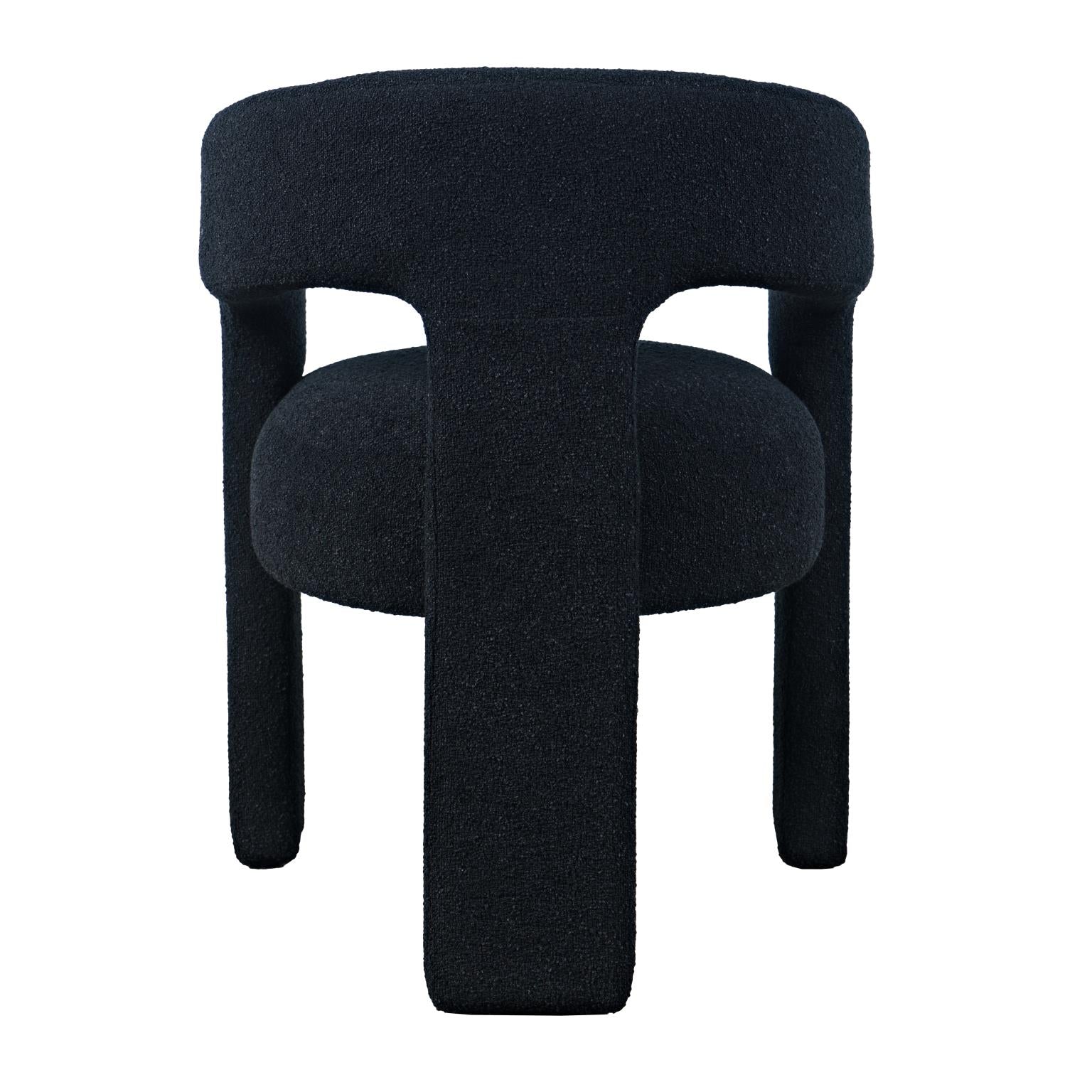 Sven Upholstered Dining Chair in Bouclé Fabric - Www.Shopthatapp.ca