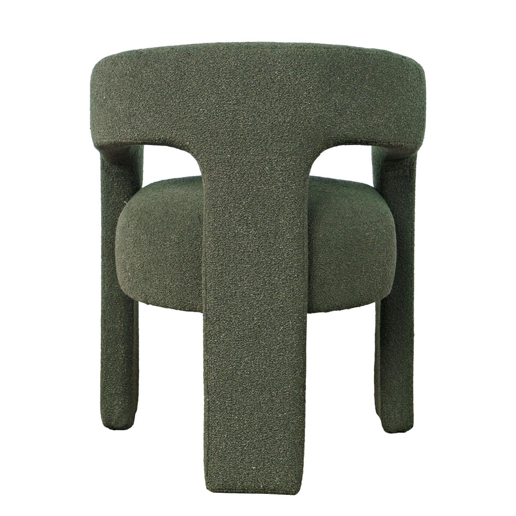 Sven Upholstered Dining Chair in Bouclé Fabric - Www.Shopthatapp.ca