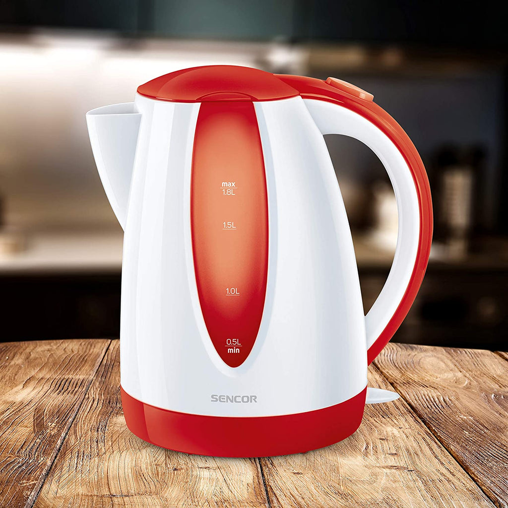 SENCOR 1.8L Cordless Kettle - SWK1814RD - Shopthatapp.ca