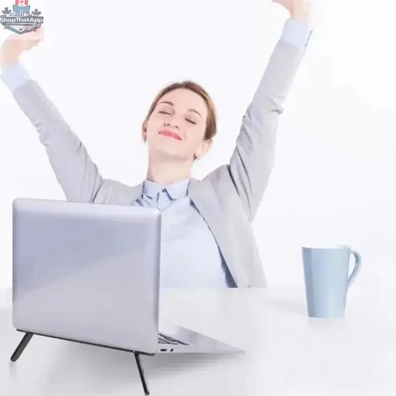 Portable Laptop Stand Foldable Support Notebook Stand Adjustment Computer Laptop Holder Cooling Bracket Riser - Shopthatapp.ca