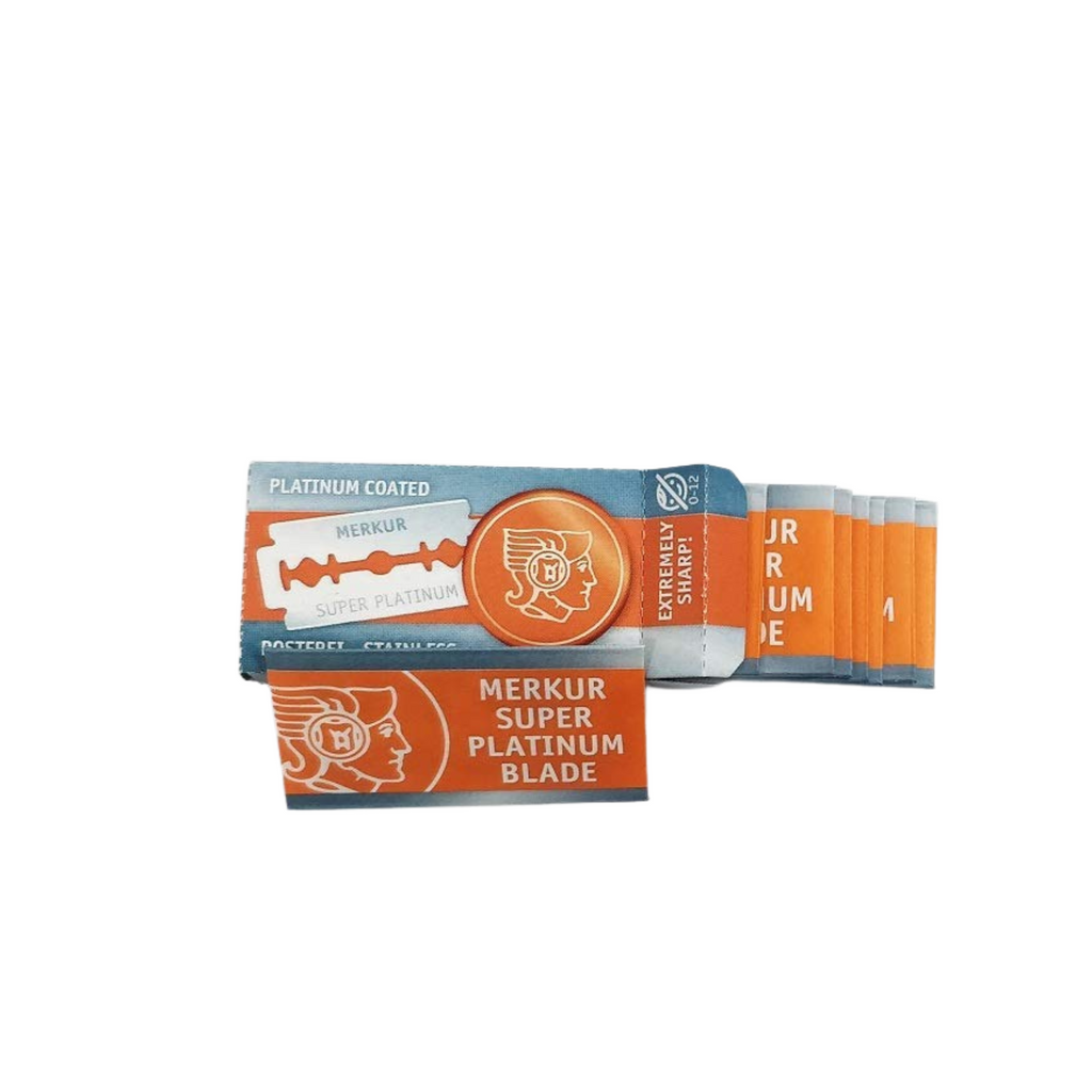 Merkur Double Edge Razor Blades - 10 Pack for a Superior Shaving Experience