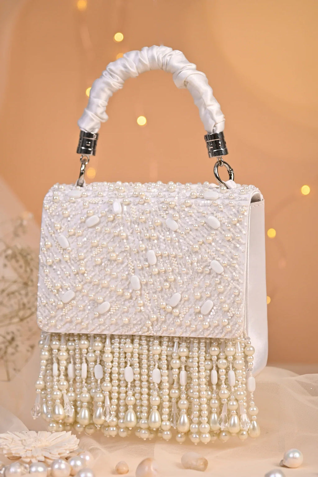 Elevate Your Style with the SAMARA White Clutch Bag