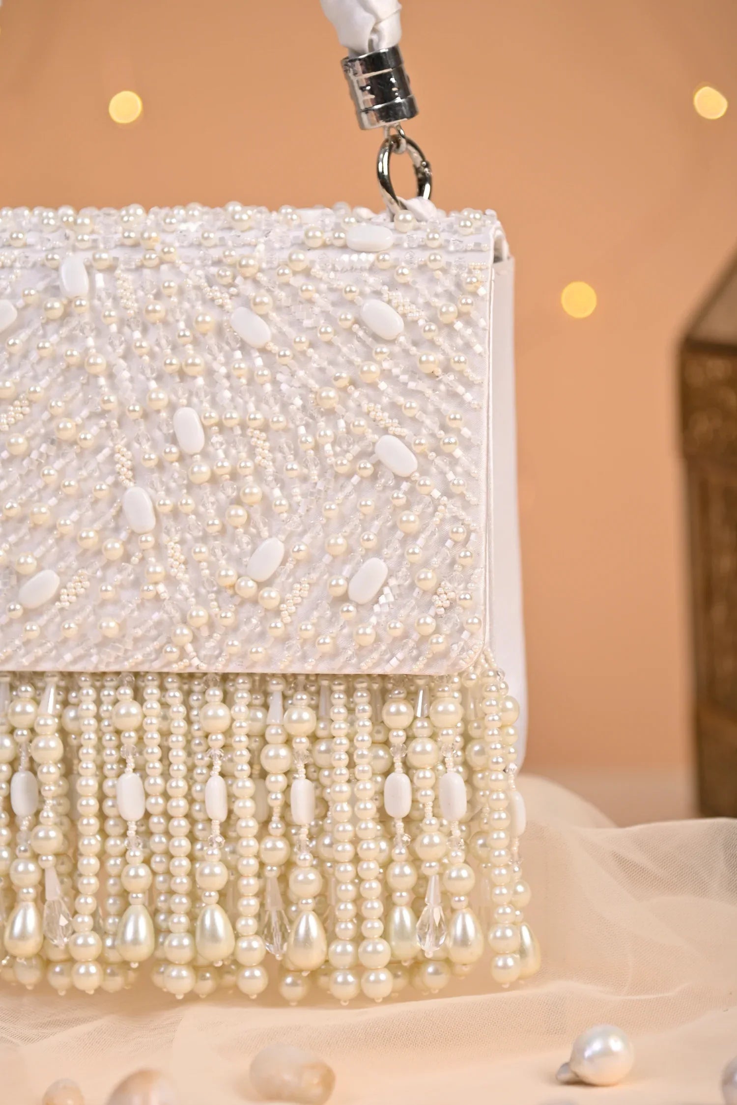 Elevate Your Style with the SAMARA White Clutch Bag