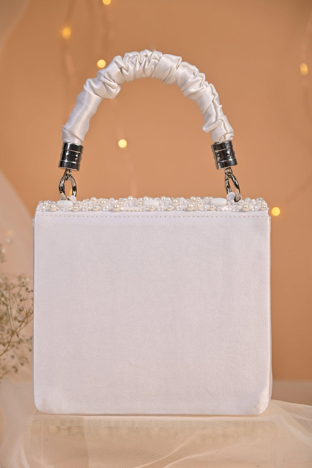 Elevate Your Style with the SAMARA White Clutch Bag