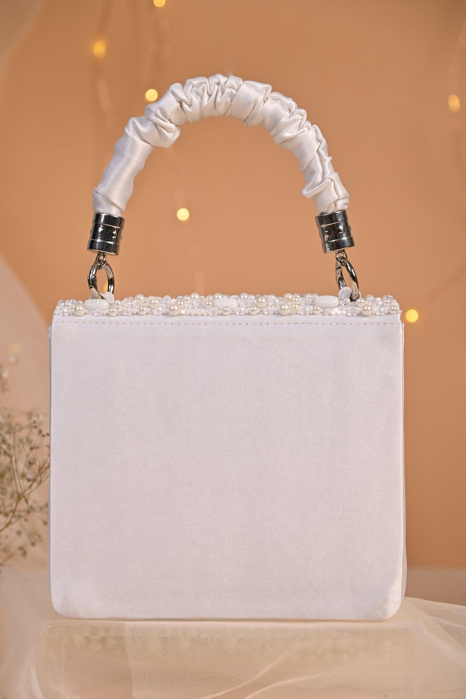 Elevate Your Style with the SAMARA White Clutch Bag