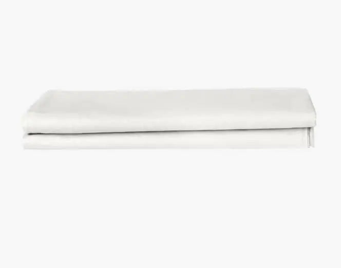 Skylark+Owl Canada chalk sateen pillowcase with smooth, luxurious fabric and elegant finish, perfect for spa-quality comfort.