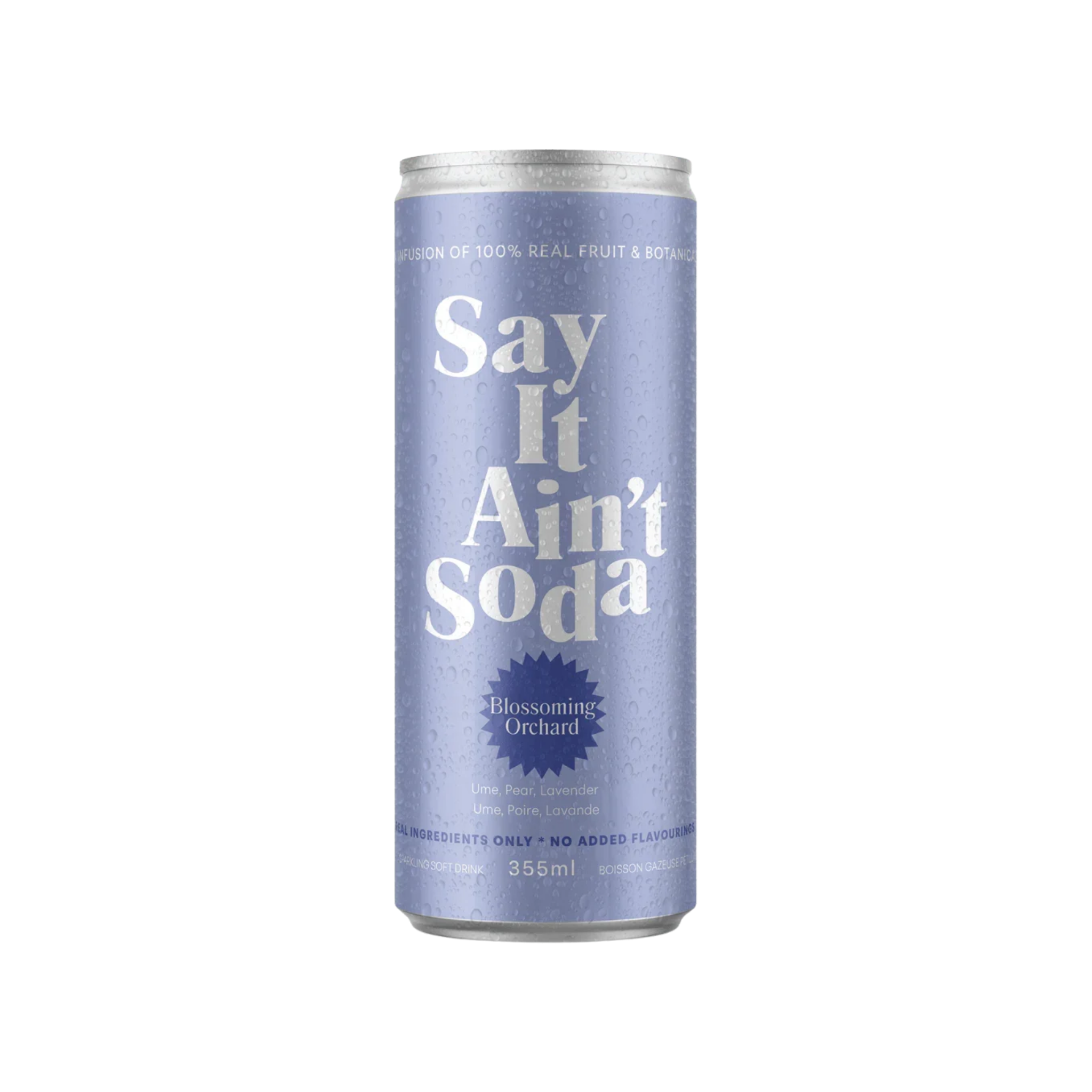 Say it Ain't Soda - Blossoming Orchard Beverage