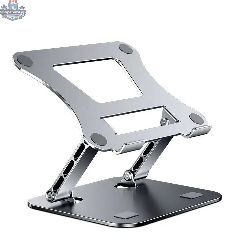 Laptop Stand Adjustable Aluminum Alloy Notebook Tablet Stand Up to 17 Inch Laptop Portable Fold Holder Cooling Bracket Support - Shopthatapp.ca