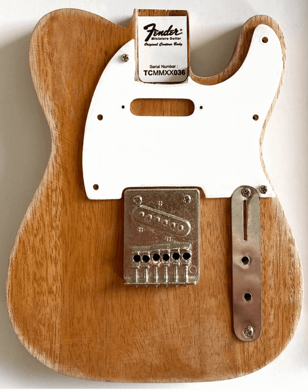 Miniature Guitar MODEL KIT - Fender™ Telecaster™ - BUILD YOUR OWN - Officially Licensed - Www.Shopthatapp.ca
