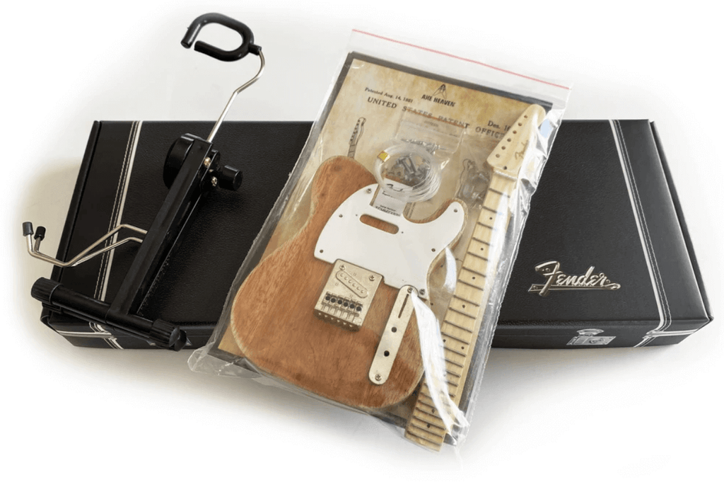 Miniature Guitar MODEL KIT - Fender™ Telecaster™ - BUILD YOUR OWN - Officially Licensed - Www.Shopthatapp.ca