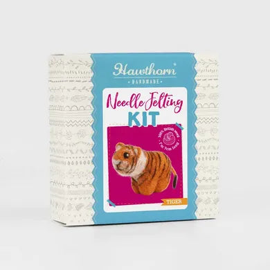 Hawthorn Handmade - Tiger Mini Needle Felting Kit - Shopthatapp.ca