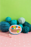 Hawthorn Handmade Knitting Basket Brooch Felt Craft Kit - Shopthatapp.ca