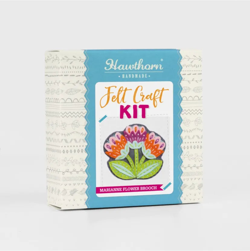 Hawthorn Handmade Marianne Flower Felt Craft Kit - Shopthatapp.ca