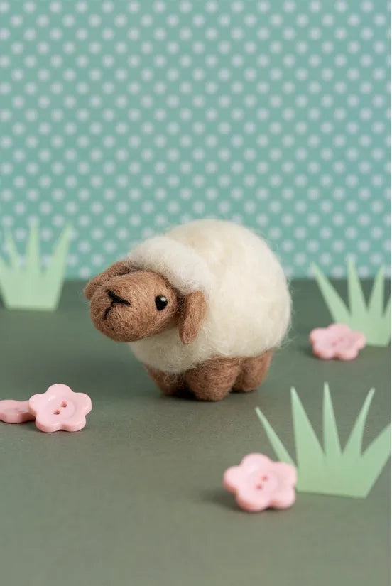 Hawthorn Handmade Sheep Mini Needle Felting Kit - Shopthatapp.ca