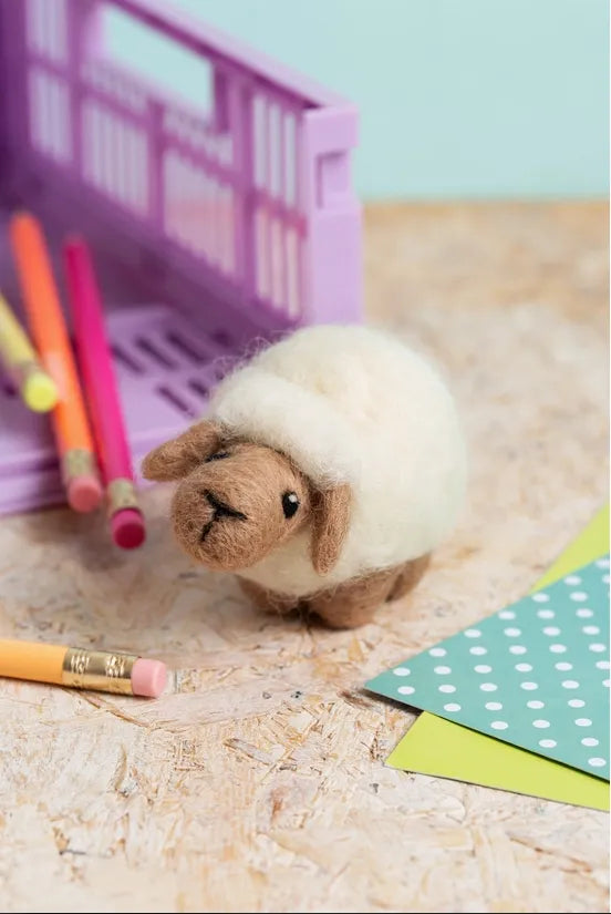 Hawthorn Handmade Sheep Mini Needle Felting Kit - Shopthatapp.ca