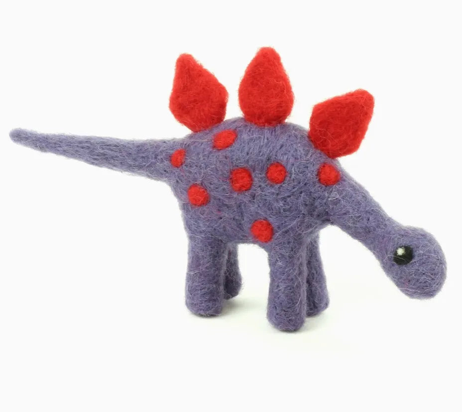 Hawthorn Handmade Stegosaurus Mini Felting Kit - Shopthatapp.ca