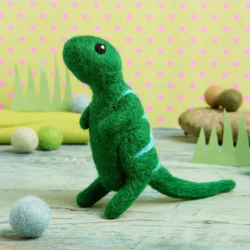 Hawthorn Handmade T-Rex Mini Needle Felting Kit - Shopthatapp.ca