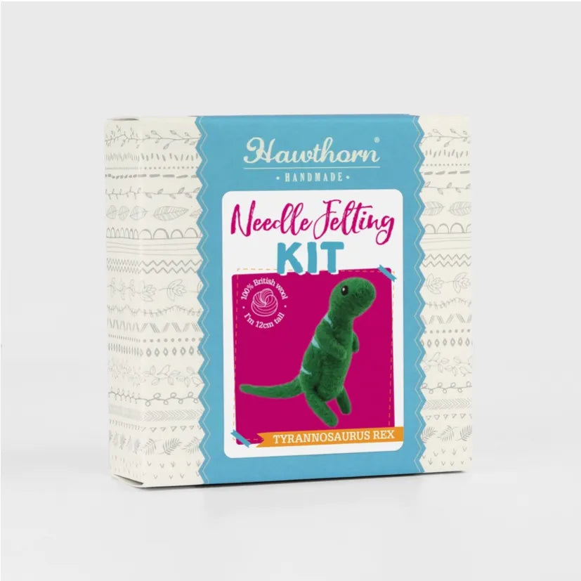 Hawthorn Handmade T-Rex Mini Needle Felting Kit - Shopthatapp.ca