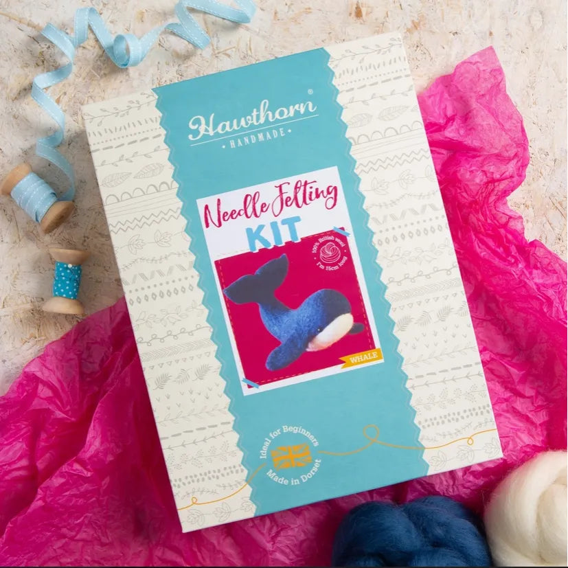 Hawthorn Handmade Whale Needle Felting Kit - Shopthatapp.ca